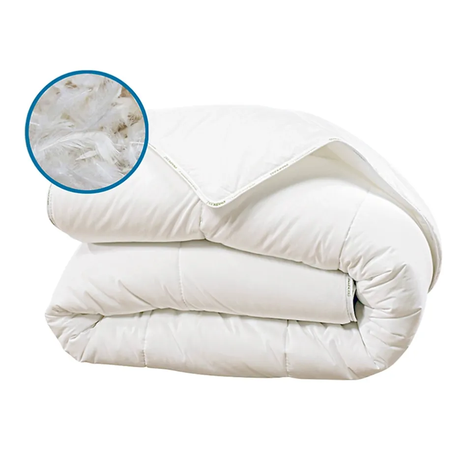 Olympe Literie Couette Duvet et Plumes Natura 220x240 cm New