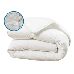 Olympe Literie Couette Duvet et Plumes Natura 200x200 cm Hot