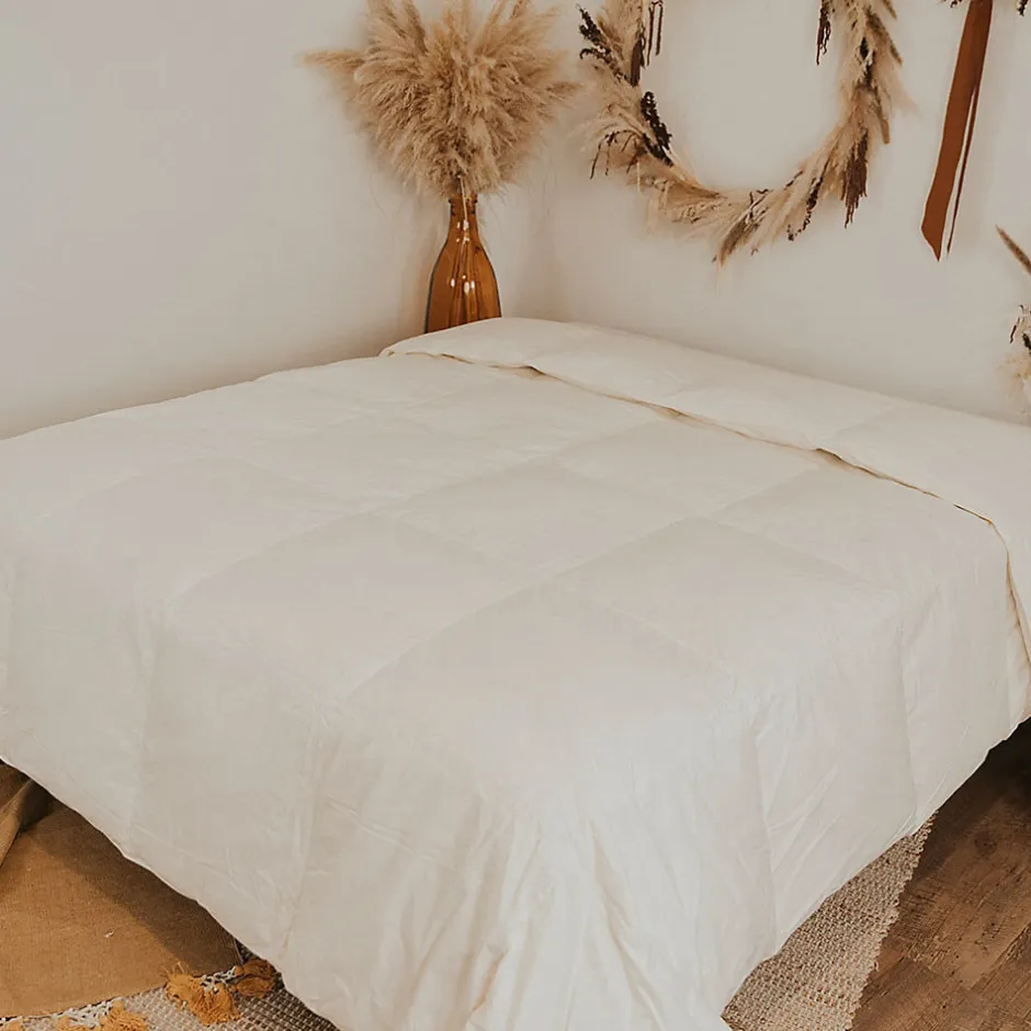 Olympe Literie Couette Duvet et Plumes Natura 140x200 cm