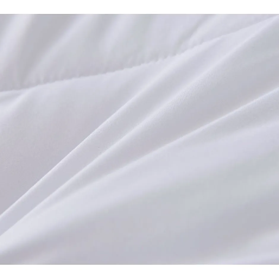 Herzberg Couette en microfibre 200X200cm Blanche HG22067WD