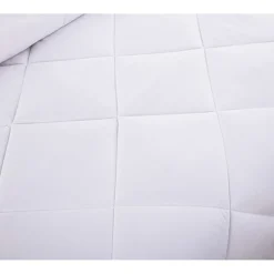 Herzberg Couette en microfibre 200X200cm Blanche HG22067WD
