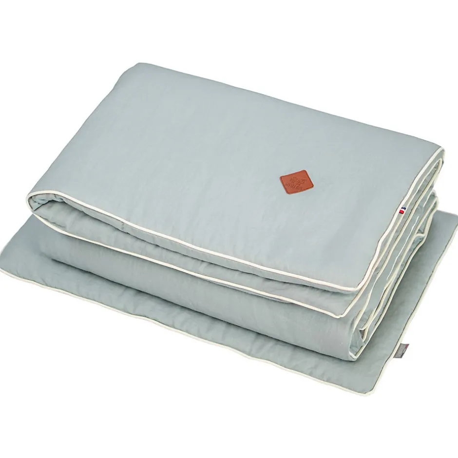 Sevira Kids Couette et oreiller prêt à dormir en Lin