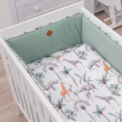 Sevira Kids Couette et oreiller enfant prêt à dormir Safari