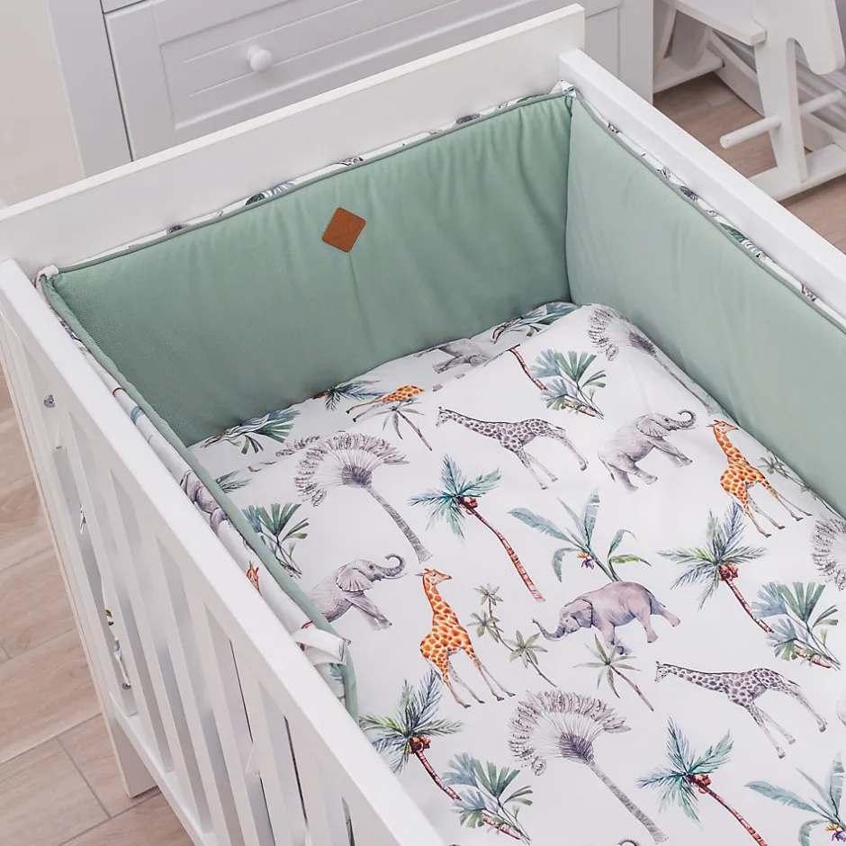 Sevira Kids Couette et oreiller enfant prêt à dormir Safari