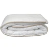 Lestra Couette "Fjord Grand Hotel" Légère Jumelable Satin de coton rayé - 220 x 240 cm pour lit 2 places