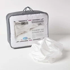Homescapes Couette hiver en Soie de Mûriers 13.5 Tog - 200 x 200 cm -