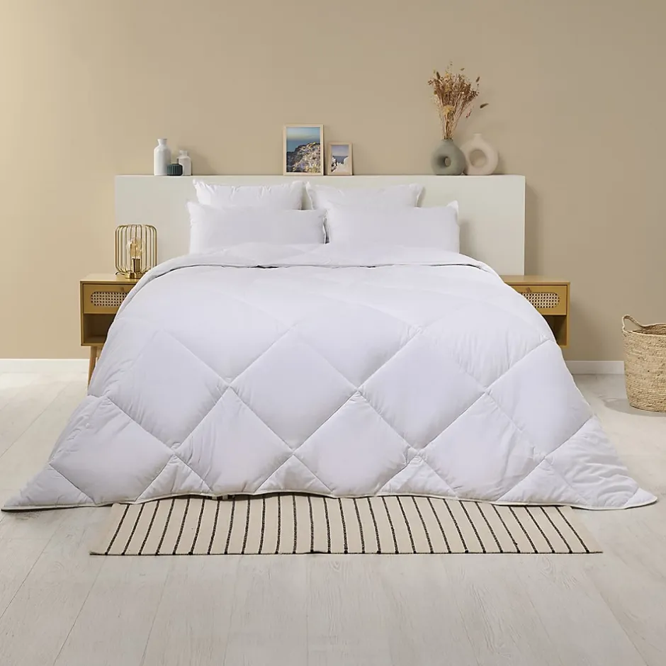 Bleu Calin Couette HIVER Premium Très Chaude - Gonflante - Enveloppe Coton 140x200cm Online