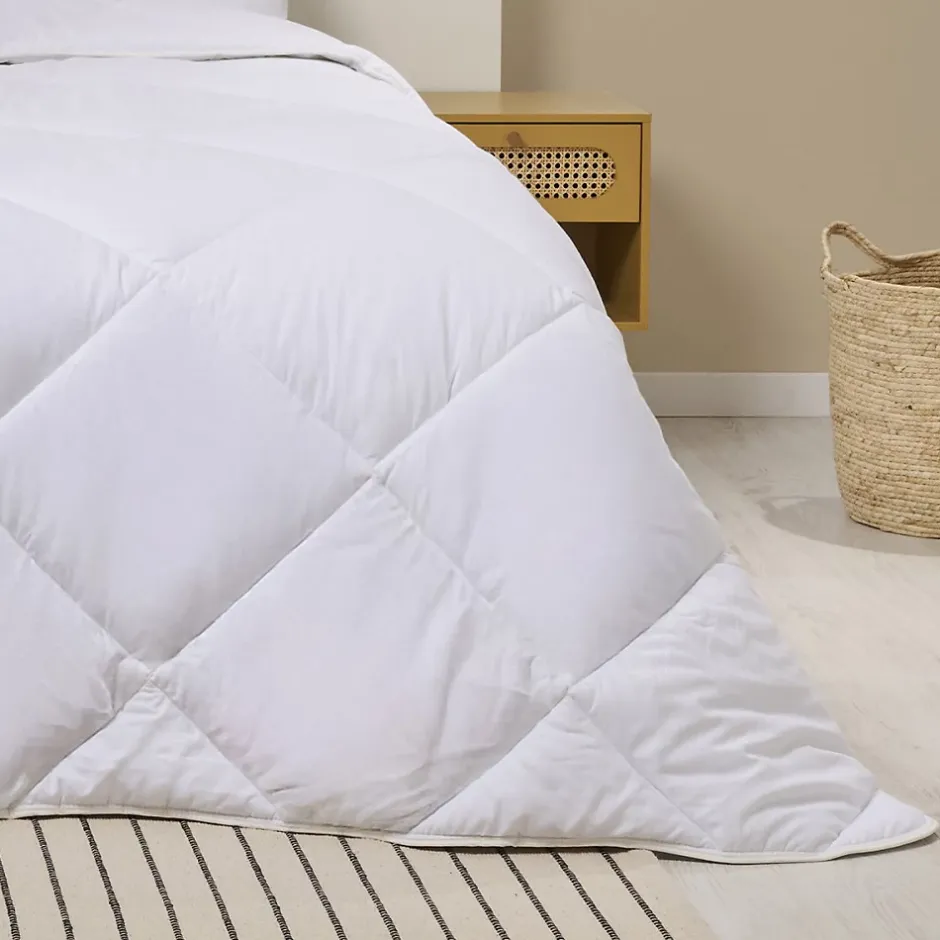 Bleu Calin Couette HIVER Premium Très Chaude - Gonflante - Enveloppe Coton 220x240cm Discount