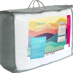 Linnea Couette hiver 200x200 cm COCOON garnissage fibre polyester 500g/m2