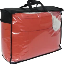 Linnea Couette hiver 260x240 cm COCOON BICOLORE Gingembre/Galet garnissage fibre polyester 400g/m2 Best