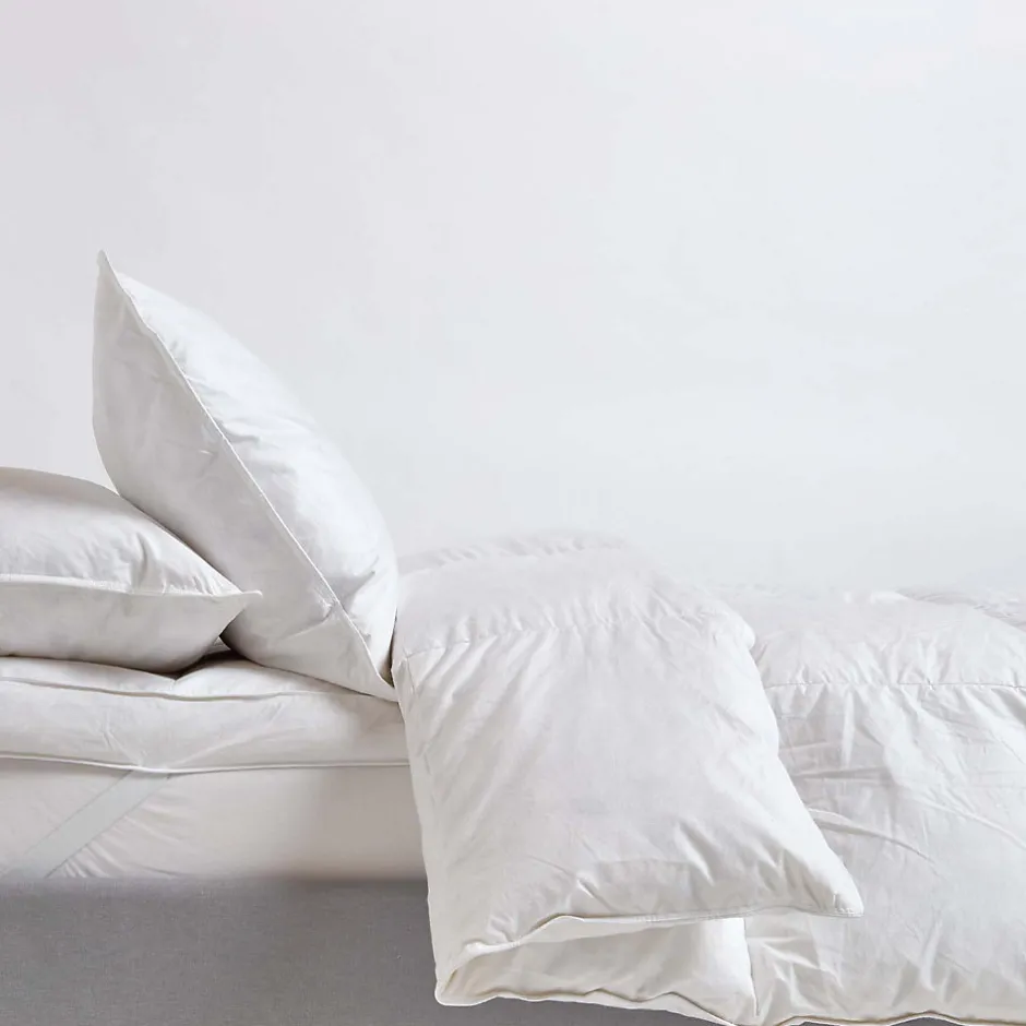 Homescapes Couette hiver 150x200 cm en plumes et duvet de canard 13.5 Tog -
