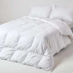 Homescapes Couette hiver 150x200 cm en plumes et duvet de canard 13.5 Tog -