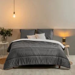 Bleu Calin Couette Imprimée Chaude 140x200cm LA CHALEUREUSE