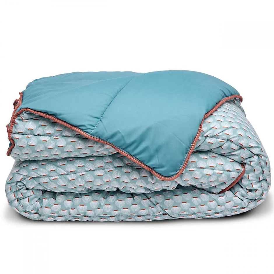 Bleu Calin Couette Imprimée Chaude 220x240cm DOUCEUR
