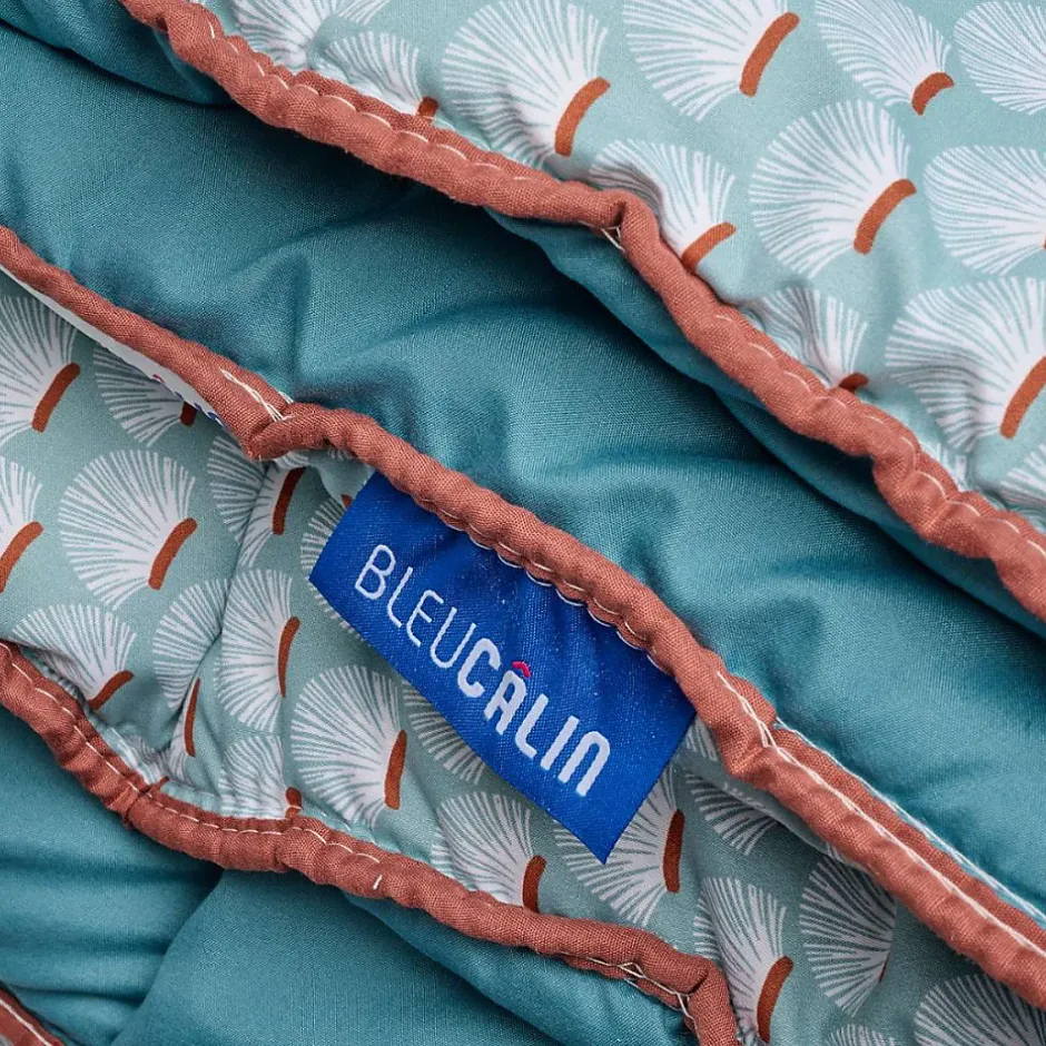 Bleu Calin Couette Imprimée Chaude 220x240cm DOUCEUR