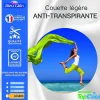 Bleu Calin Couette légère anti transpirante 200 gr/m² 140 x 200 cm pour lit 1 place 90 x 190 cm