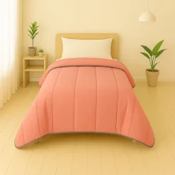 Mortreux Couette Légère Corail - 1 Personne 140 X 200 - 13145