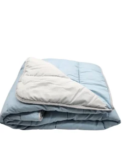 Mortreux Couette légère Gris clair / Bleu ciel - 2 personnes 220 x 240 - 13242-4