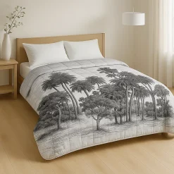 Mortreux Couette Légère Imprimée Oasis - 1 ou 2 Personnes 200x200 - 20887 Online