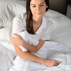 Sensei Maison Couette naturelle - Tempérée - 30% duvet 300 g/m² 240x220 cm NEVADA