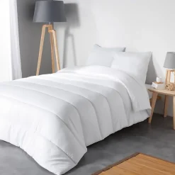 Douceur D'Intérieur Couette Polyester Uni AntiAcarien Premium 260x240cm Clearance