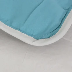 Linnea Couette été 240x220 cm COCOON BICOLORE Lac/Galet garnissage fibre polyester 200g/m2