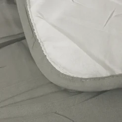 Linnea Couette été 260x240 cm COCOON BICOLORE Taupe/Lin garnissage fibre polyester 200g/m2