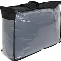 Linnea Couette été 240x220 cm COCOON BICOLORE Acier/Argent garnissage fibre polyester 200g/m2