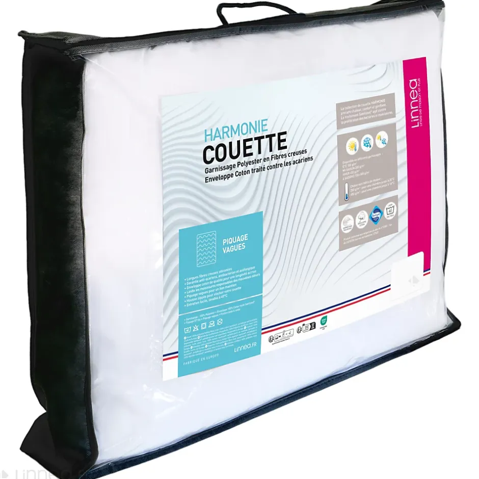 Linnea Couette été 140x200 cm HARMONIE garnissage fibre polyester 150g/m2 Hot