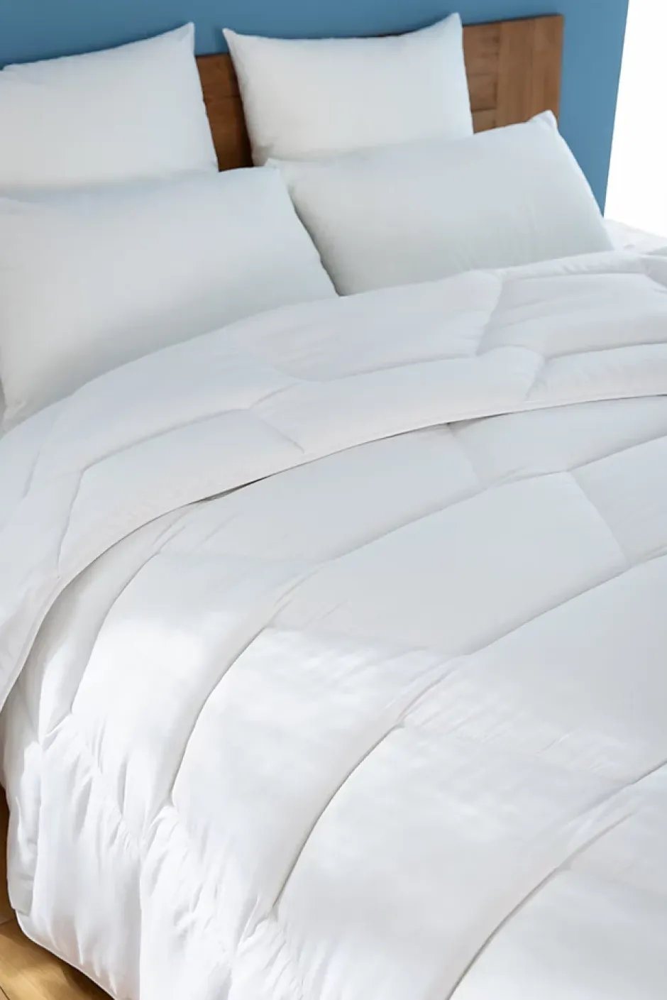 Abeil Couette tempérée 240 x 260 cm coton blanc Outlet