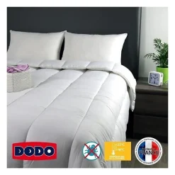 Dodo Couette tempérée Belle Nuit - 220 x 240 cm - 350gr/m² - Blanc -