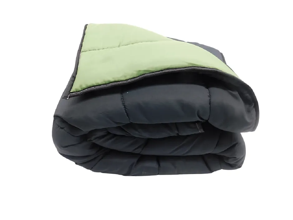 Mortreux Couette tempérée Bicolore Noir / vert - 2 personnes 220 x 240 - 12977-11 Online