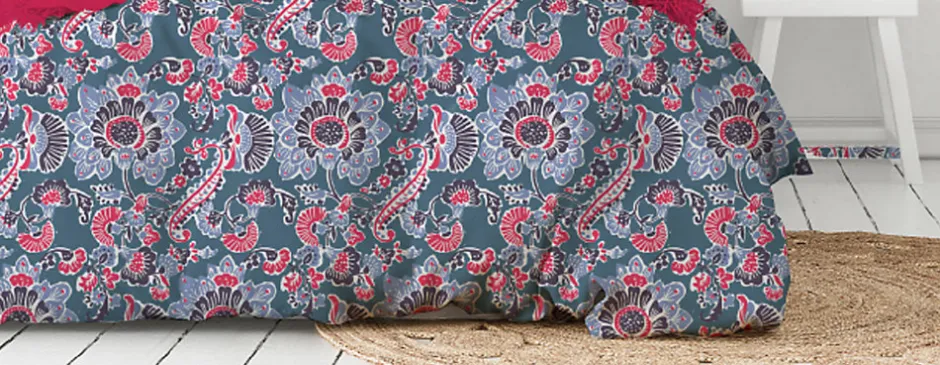 Mortreux Couette Tempérée Folk/gouttes - 1 Personne 140 x 200 - 12965-12