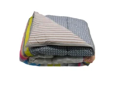 Mortreux Couette Tempérée Geométrique/rayures Beige - 1 Personne 140 x 200 - 12965-11