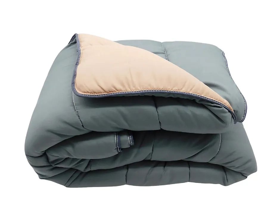 Mortreux Couette tempérée Gris / Taupe - 1 personne 140 x 200 - 14925