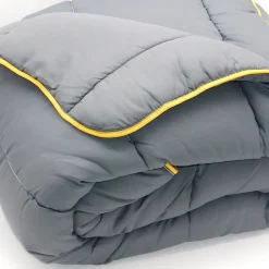 Mortreux Couette Tempérée Gris Foncé - 2 Personnes 240x260 - 10403
