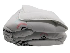 Mortreux Couette tempérée imprimée attrape rêve noir - 1 ou 2 personnes 200 x 200 - 10742