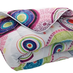 Mortreux Couette Tempérée Imprimée Design - 1 Personne 140 x 200 - 20398 Discount