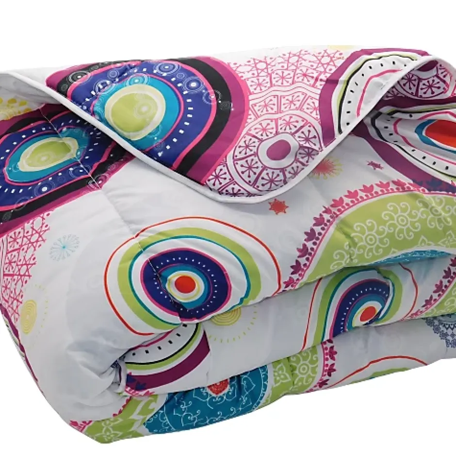 Mortreux Couette Tempérée Imprimée Design - 1 Personne 140 x 200 - 20398 Discount