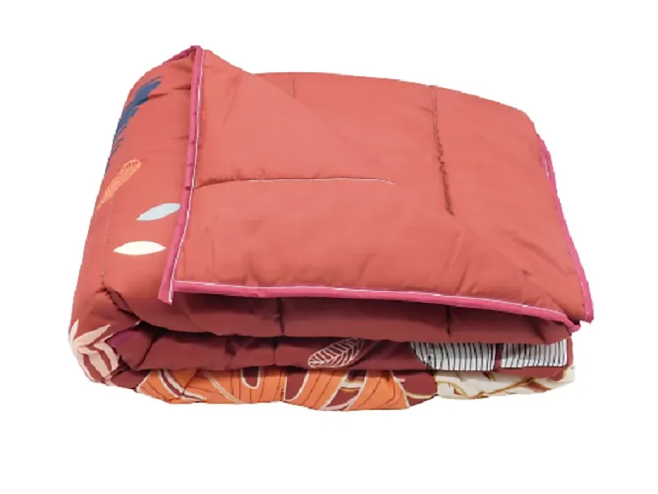 Mortreux Couette Tempérée Imprimée Ebène - 1 Personne 140 x 200 - 16023 Outlet