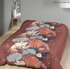 Mortreux Couette Tempérée Imprimée Ebène - 1 Personne 140 x 200 - 16023 Outlet