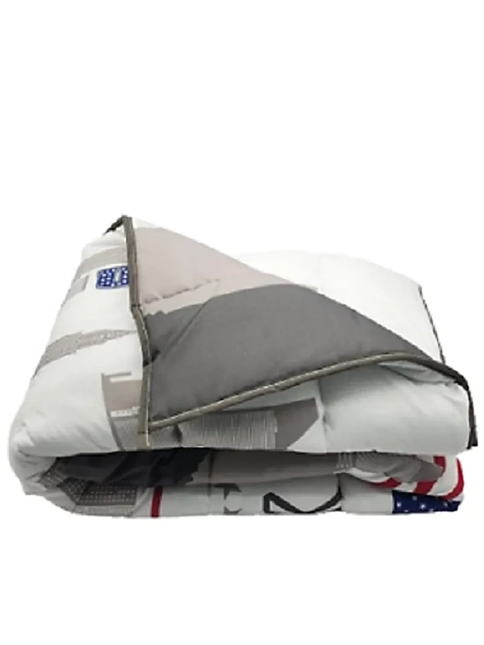 Mortreux Couette Tempérée Imprimée New York - 1 Personne 140 x 200 - 12965-20 Clearance
