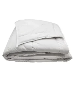 Mortreux Couette tempérée microfibre blanche - 2 personnes 240 x 260 - 16064
