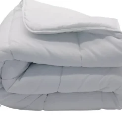 Mortreux Couette tempérée microfibre blanche - 1 personne 140 x 200 - 13064 New