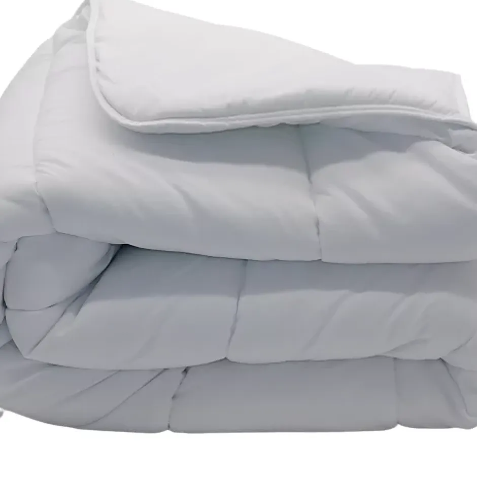 Mortreux Couette tempérée microfibre blanche - 1 personne 140 x 200 - 13064 New