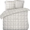 L'Effet Papillon Couette toutes dimensions "Carrie Pampa" Réversible 100% Coton / 57 Fils/cm² - - 240 x 260 cm pour lit King size