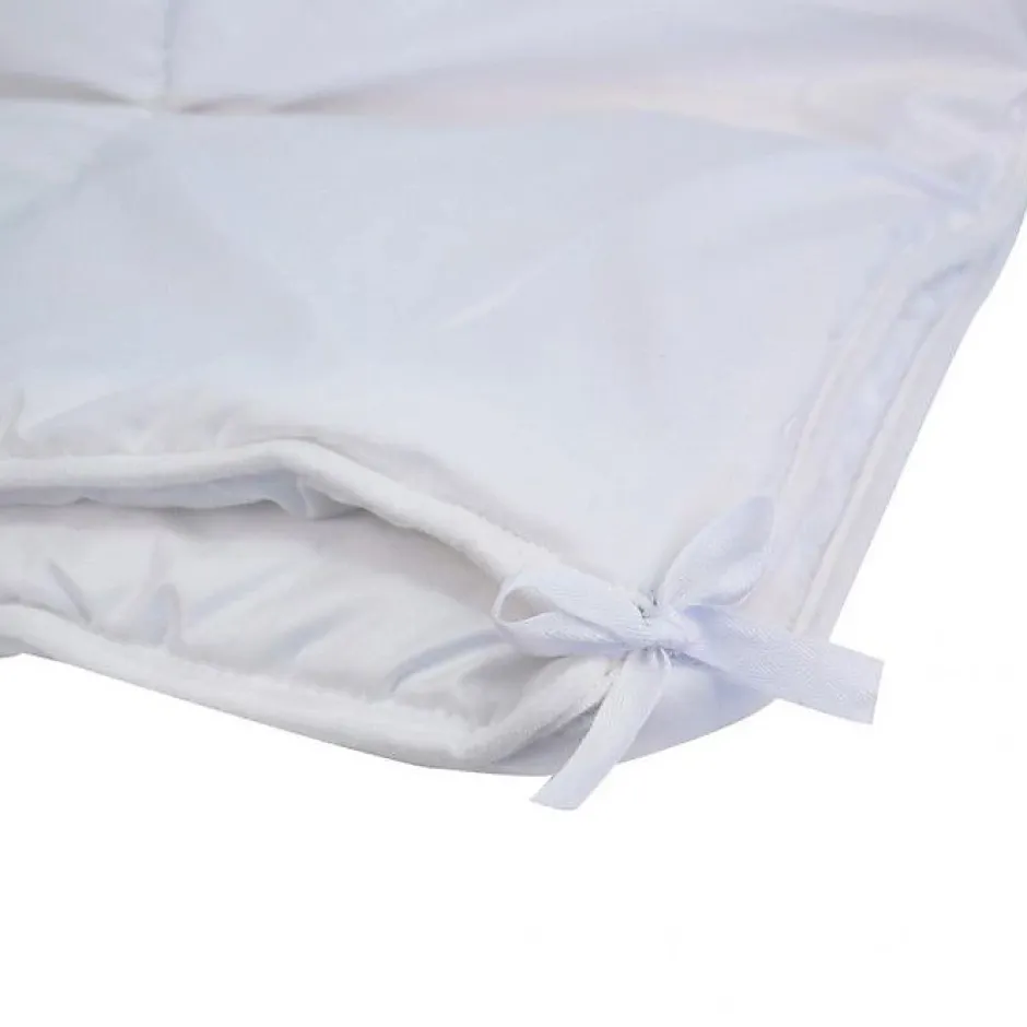Bleu Calin Couette toutes saisons microfibre 140 x 200 cm pour lit 1 place 90 x 190 cm New