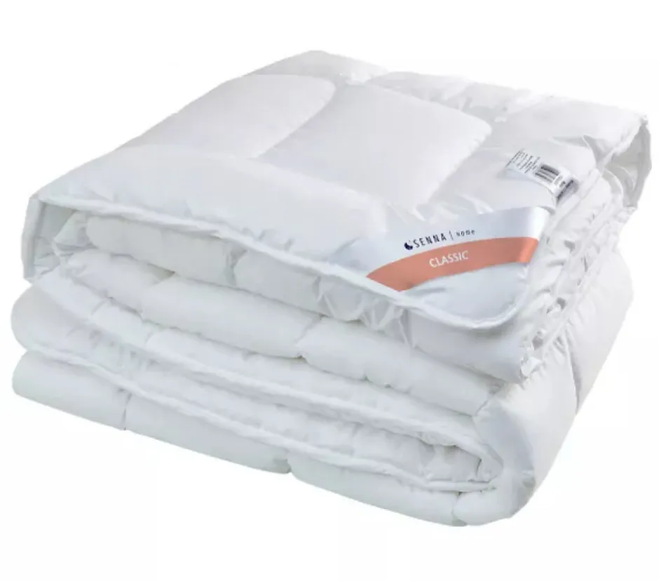 Senna Home Couette toutes saisons 155x200 CLASSIC, Blanc