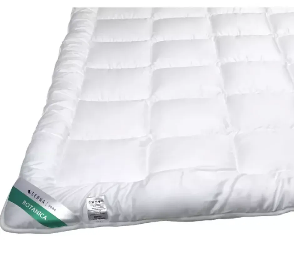 Senna Home Couette toutes saisons 160x200 BOTANICA Blanc Discount