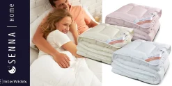 Senna Home Couette toutes saisons 180x200 CLASSIC, Rose Clearance